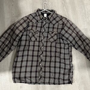 Wrangler Black Quilted Jacket